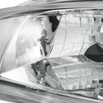 1992-1995 Honda Civic Factory Style Crystal Headlights Chrome/Clear Lens