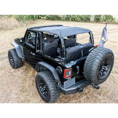 Malla Protectora para Sol Eclipse Sun Shade Front Rugged Ridge para Gladiator 20-25