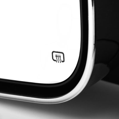 2002-2009 Dodge RAM Heated & Manual Fold Chrome Towing Mirrors Turn Signal