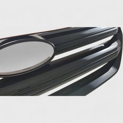 2017-2019 Ford Escape Grille Overlay Gloss Black 1Pcs ABS Plastic