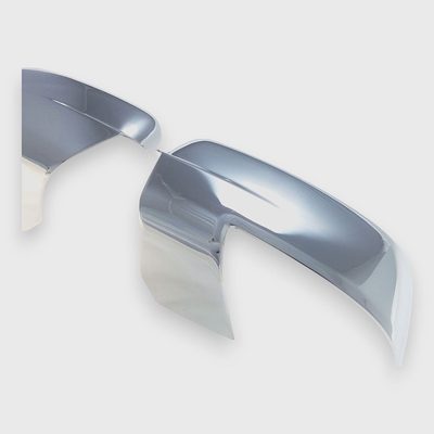2019-2024 RAM RAM 1500 Classic Mirror Cover Caps Chrome 2Pcs ABS Plastic