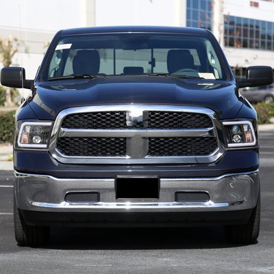 2009-2018 Dodge RAM 1500 / RAM 2500 3500 LED C-Bar Headlights Black