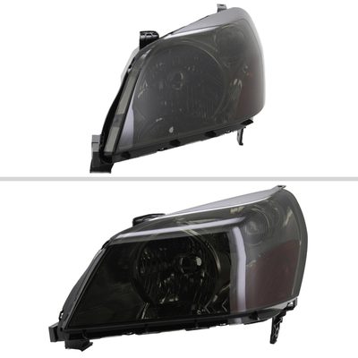 2003-2005 Honda Pilot Factory Style Headlight Chrome Housing/Smoke Lens