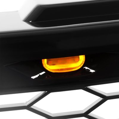 1999-2002 Chevy Silverado 1500 / Tahoe Suburban Mesh Grille LED Lamps Glossy