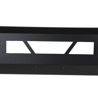 2016-2021 Toyota Tacoma Black Heavy Duty Steel Front Bumper & LED Light Ports