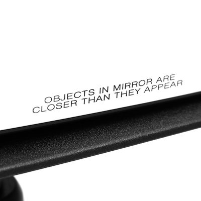 2007-2018 Jeep Wrangler JK Black Manual Adjustable Side Mirrors