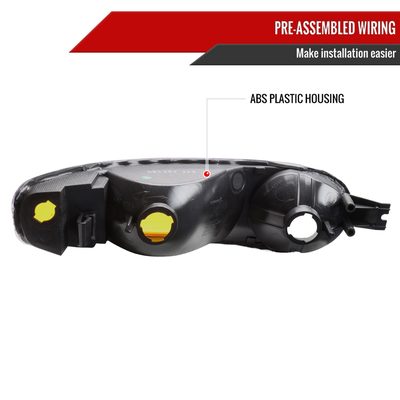 1999-2006 GMC Sierra /00-2006 Yukon XL Denali Signal Bumper Lights Matt Black