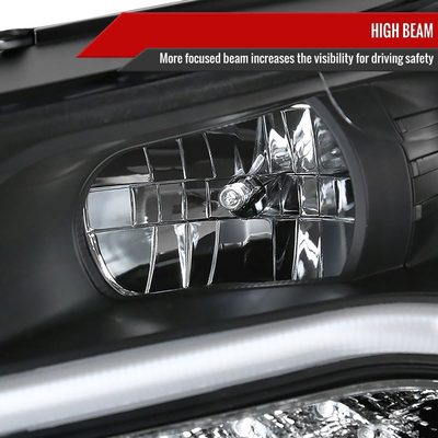 2011-2015 Chevy Cruze / 16 Cruze Limited Headlights LED Light & Signal Black