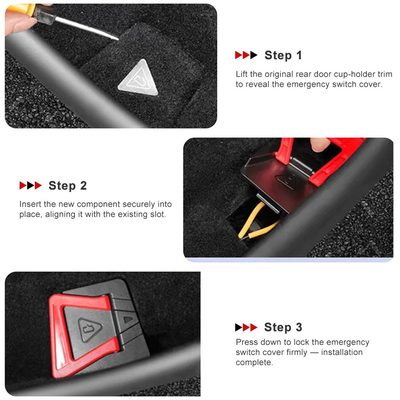 Rear Door Emergency Release Pull Handle for Model Y Juniper 2025+ & Model YL 2026+
