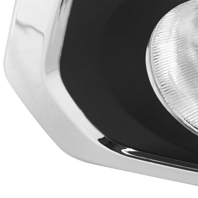 2016-2022 Toyota Tacoma H16 Chrome Cover Fog Lights Kit Chrome/Clear Lens