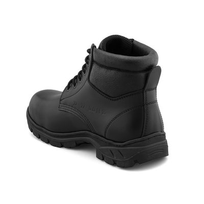 Bota 20 Flor entera Negra Suela Tropa Hule