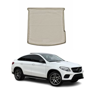2016-2019 Mercedes GLE Class GLE43 GLE63 Cargo Liner Trunk Mat All Weather Beige