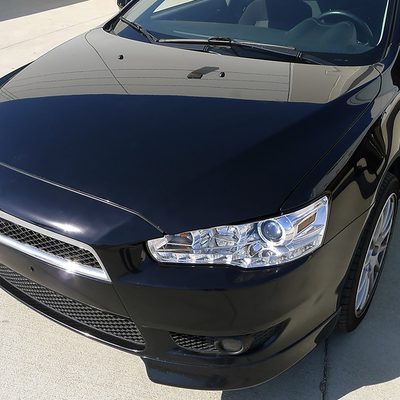 2008-2015 Mitsubishi Lancer EVO Projector Headlights SMD LED Light Chrome
