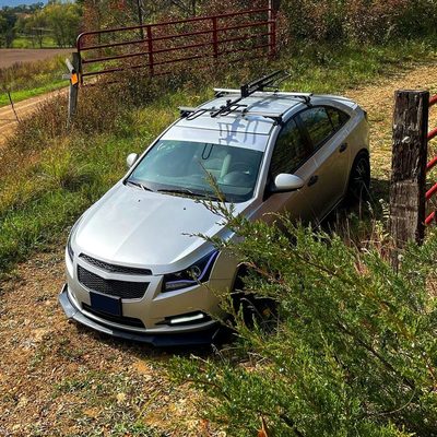 2011-2015 Chevy Cruze / 16 Cruze Limited LED Halo Headlights LED Signal Black