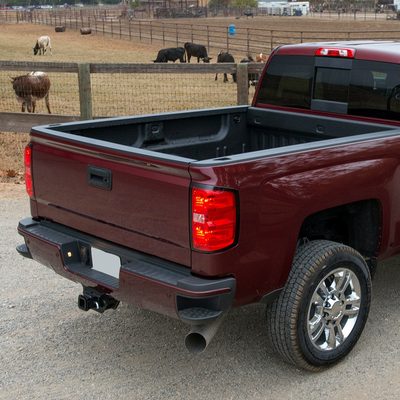 2014-2018 Chevy Silverado/2014-2018 GMC Sierra Black ABS Tailgate Cap Cover