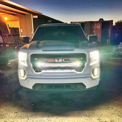 2019+ GMC Sierra 1500 Single 40in Light Bar SLIM