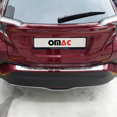 2018-2022 Toyota C-HR Rear Bumper Guard Stainless Steel Glossy