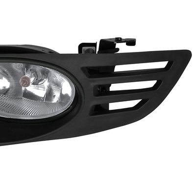 2003-2005 Honda Accord Coupe H11 Fog Lights Kit Chrome Housing/Clear Lens