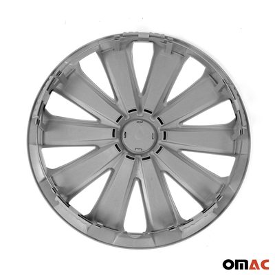 15" 4x Set Wheel Covers Hubcaps for Scion Silver Gray