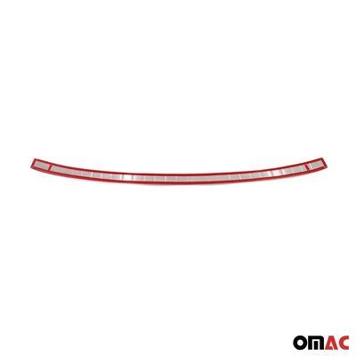 2020-2022 Ford Escape 4.gen Pre-FL Rear Bumper Sill Cover Protector Guard Brushed Stainless Steel