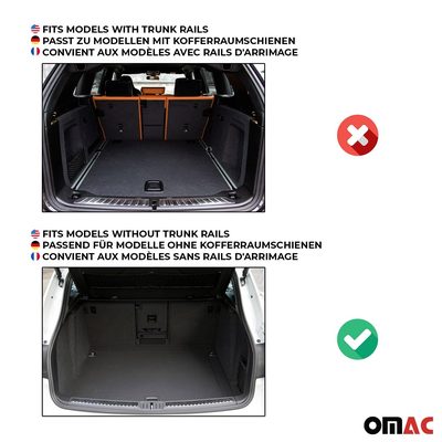 2018-2021 Land Rover Range Rover Floor Mats & Cargo Liner Full Set All Weather Black