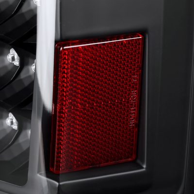 2005-2015 Nissan Armada V2 LED Tail Lights Matte Black Housing/Clear Lens