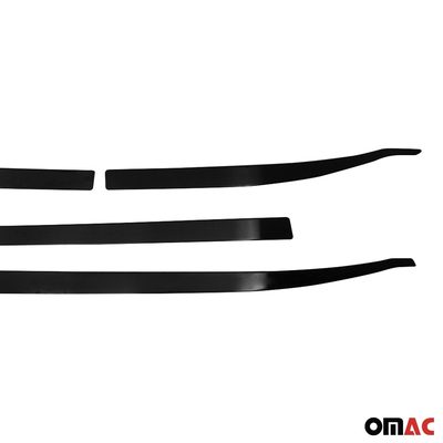 2019-2024 Jeep Renegade Side Door Molding Trim Brushed Steel Dark 4x