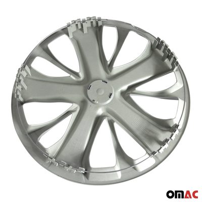 Hawaii Hub Caps Wheel Cover 15" Silver Full Set 4 pcs.