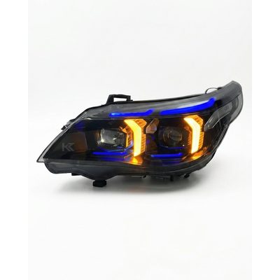 BMW 5 Series E60 Snake Eye LED Headlight Assembly with Dual-Color DRL 2003 - 2010