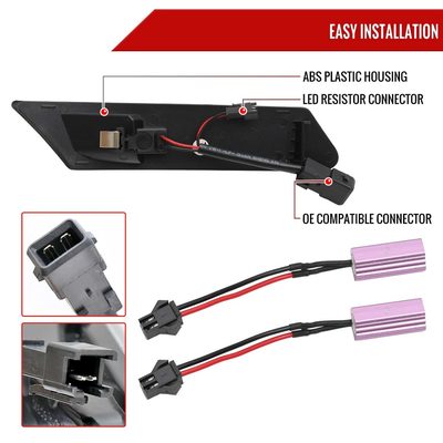 For Porsche 911 997/ 987 987C 2006-2011 LED Turn Signal Smoke With Seqential