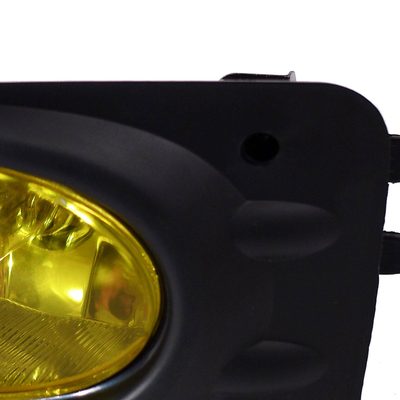2006-2007 Honda Accord Sedan H11 Fog Lights Kit Chrome Housing/Yellow Lens