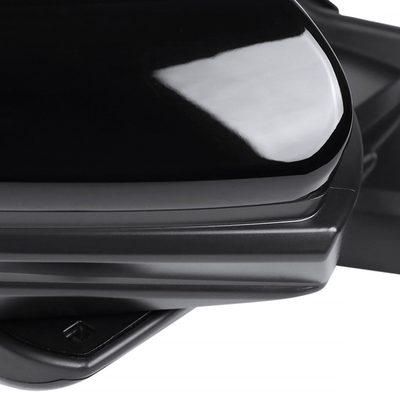 2016-2018 Honda Civic Glossy Black 3-Pin Adjustable Side Mirror Passenger Side