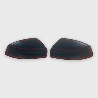 2013-2019 Nissan Sentra Mirror Cover Caps Gloss Black 2Pcs ABS Plastic