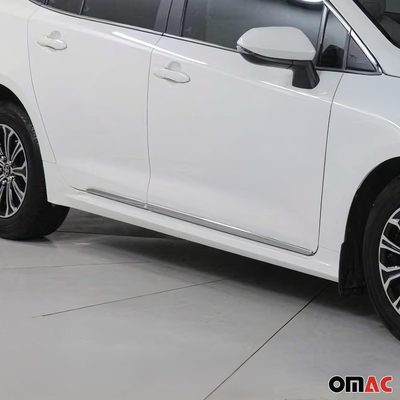 2019-2026 Toyota Corolla Sedan Side Door Molding Trim Stainless Steel