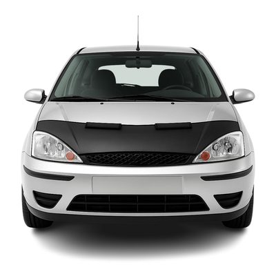 2000-2004 Ford Focus Car Bonnet Mask Hood Bra Black 1 Pc