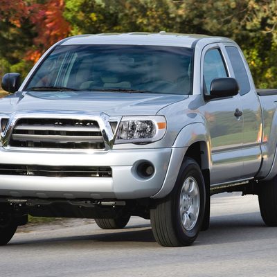 2005-2011 Toyota Tacoma LED Bar Factory Style Headlights Chrome/Clear Lens