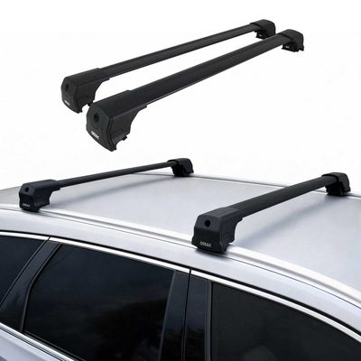 2013-2018 Audi Q3 Q3 Quattro Roof Rack Cross Bars Black