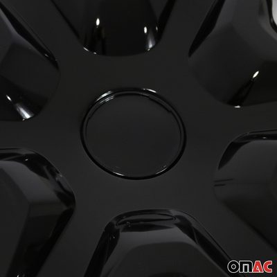 Virginia Hub Caps Wheel Cover 16" Black Full Set 4 pcs.