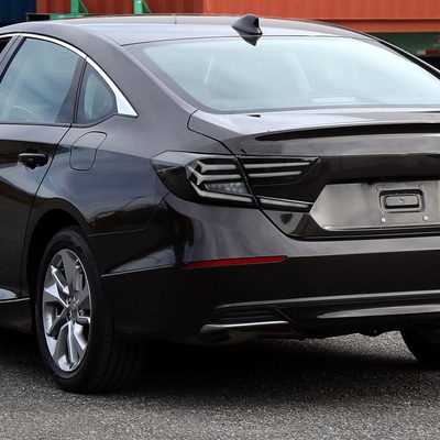 2018-2022 Honda Accord Sedan LED Signal Tail Lights Matt Black/Clear