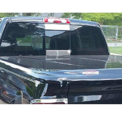2019-2026 Chevrolet Silverado Stainless Sliding Rear Window Trim Accents 2Pcs