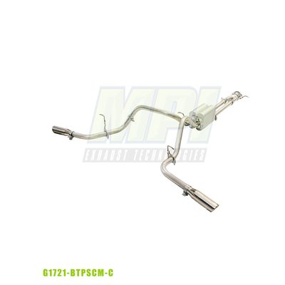 Chevy Colorado, 2015-2022, V6 , Clamp/On - MPI Exhaust Cat-Back Dual Exhaust Kits