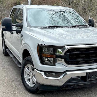 For Ford F-150 2021-2023 Factory Style Headlight Black Housing Smoked Lens