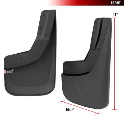 2014-2018 Chevy Silverado 1500/2500HD/3500HD Front&Rear Mud Flap Splash Guards