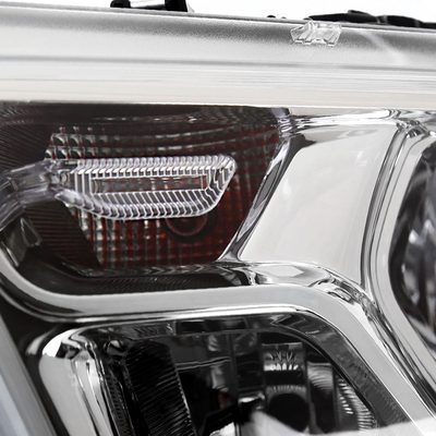 2019-2024 Dodge RAM 1500 Factory Headlights w/Amber Reflectors Chrome/Clear