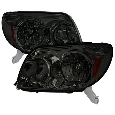 2003-2005 Toyota 4Runner Factory Style Headlights Chrome Housing/Smoke Lens