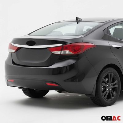 2011-2016 Hyundai Elantra Rear Trunk Tailgate Door Handle Cover Stainless Steel Silver
