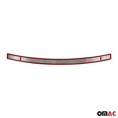 2012-2016 Honda CR-V Rear Bumper Sill Cover Protector Stainless Steel Carbon Foiled