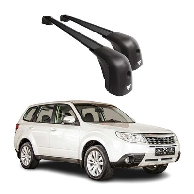 2009-2018 Subaru Forester III IV OE Style Roof Racks Cross Bars Black