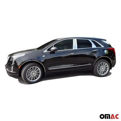 2017-2025 Cadillac XT5 Stainless Steel Pillar Trim 6 Pcs