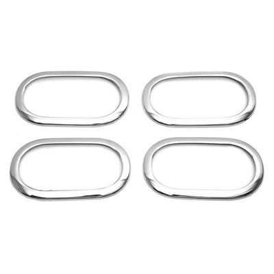 2014-2019 Smart Forfour Car Door Handle Cover Protector Stainless Steel Chrome 4 Pcs